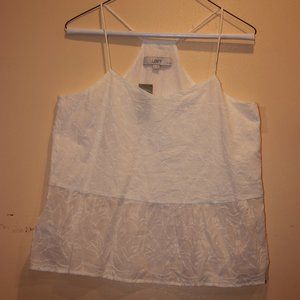 White Spaghetti Strap Top